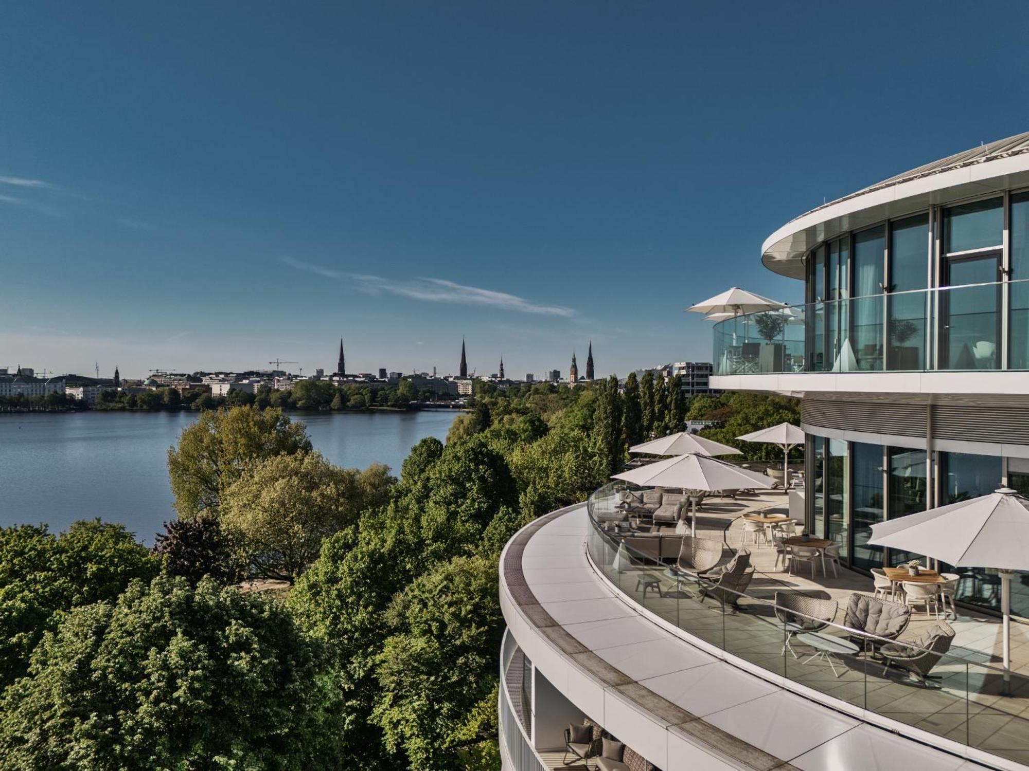 The Fontenay Αμβούργο Εξωτερικό φωτογραφία The River Terrace