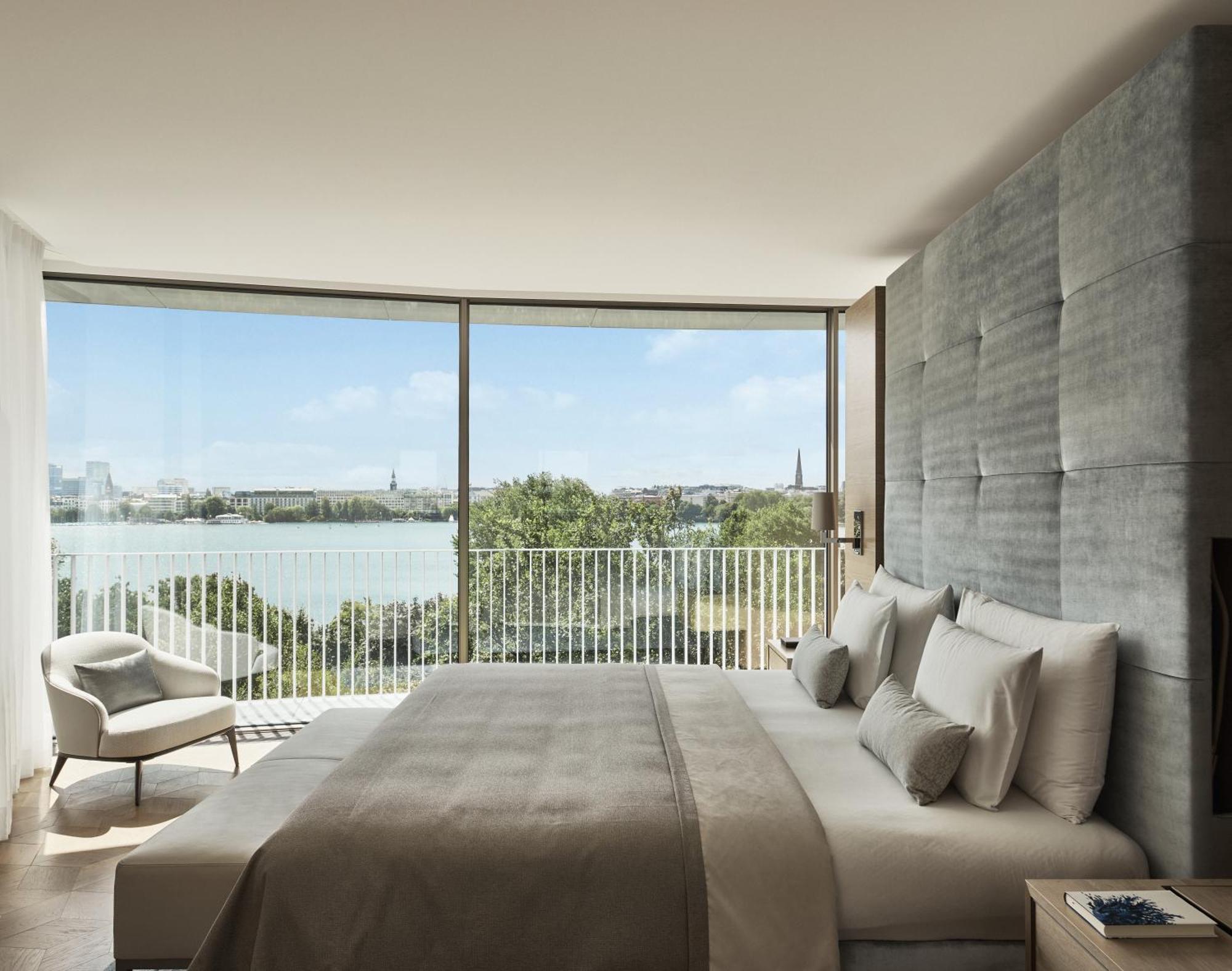 The Fontenay Αμβούργο Εξωτερικό φωτογραφία The bedroom